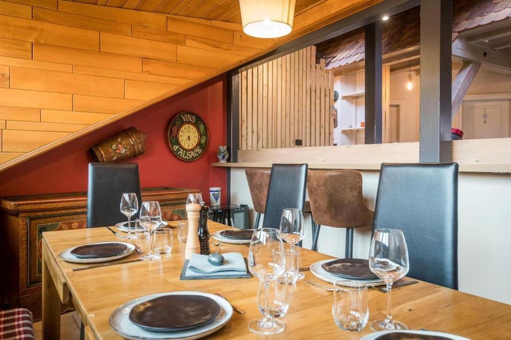 Le Kelsch, Loft Duplex 130M2 Avec Sauna, Proche Vignoble Marlenheim Luaran gambar