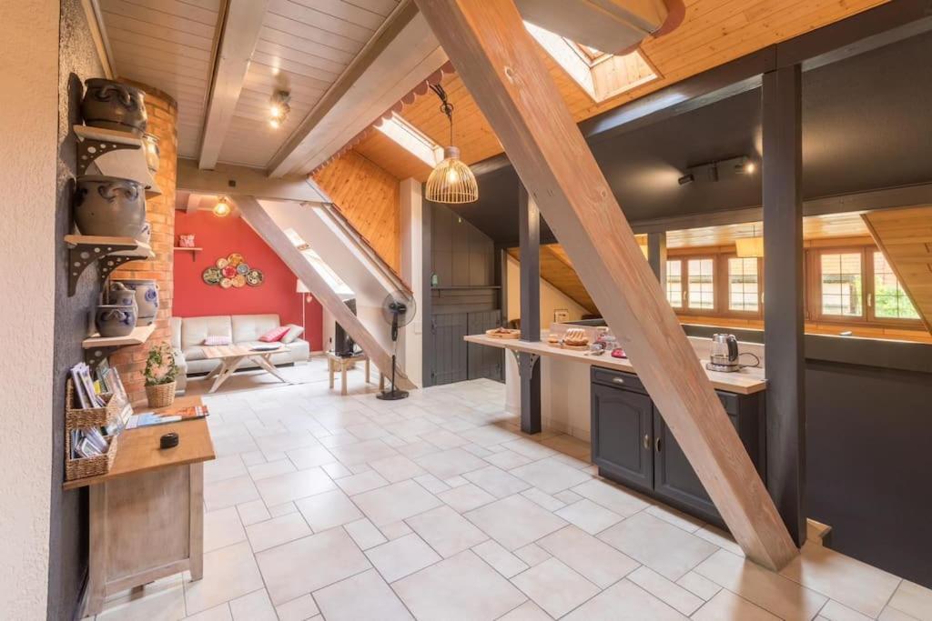 Le Kelsch, Loft Duplex 130M2 Avec Sauna, Proche Vignoble Marlenheim Luaran gambar